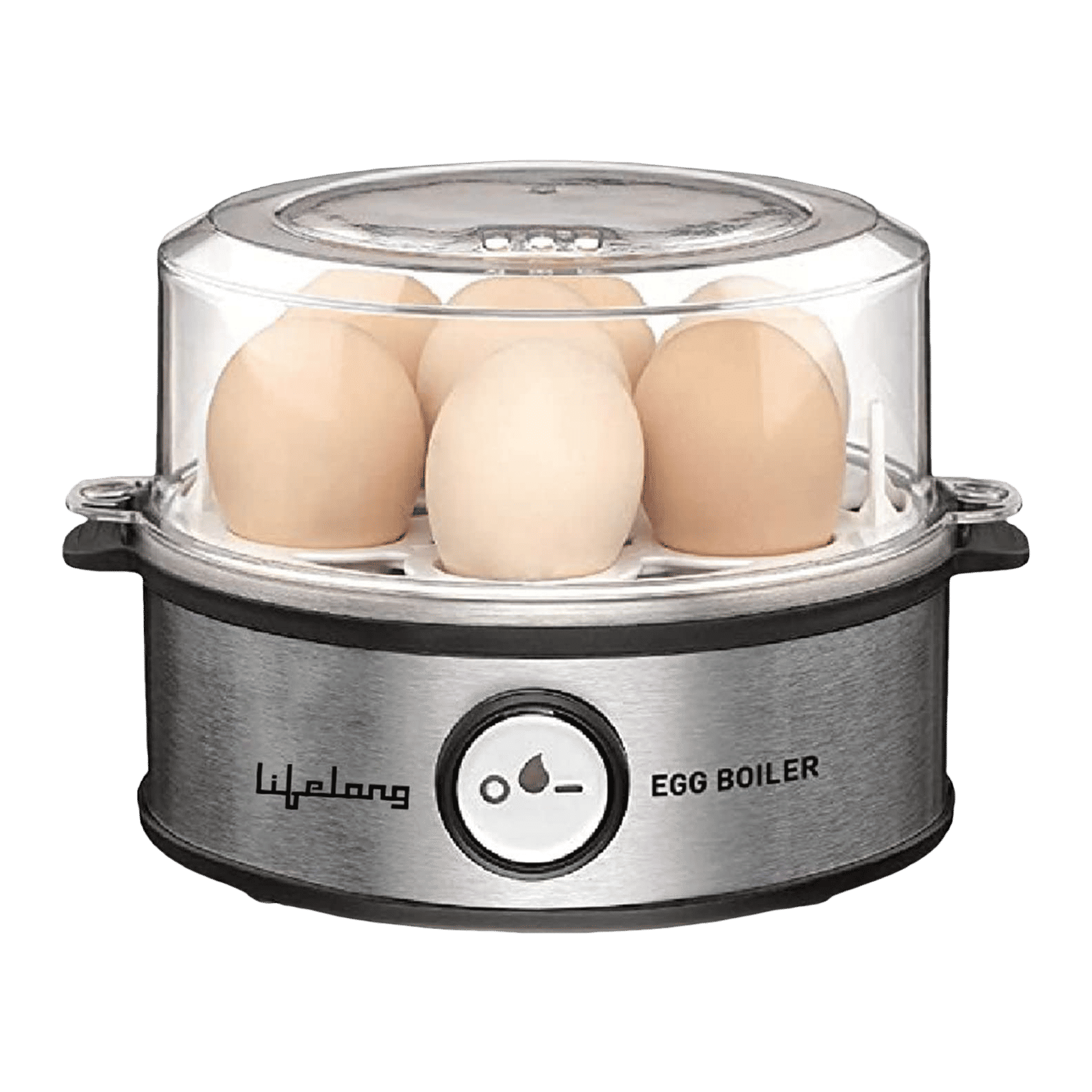 Buy Lifelong LLEB05 7 Egg Electric Egg Boiler with Auto Shut Off (Silver) Online Croma